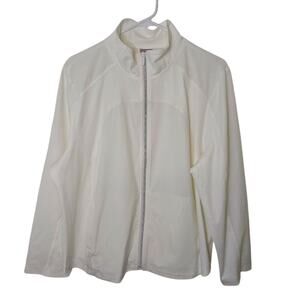 Chico's Zenergy Performance Zip Up Athletic Jacket 16/18 Petite